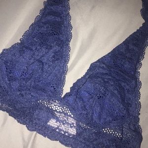 Victoria Secret Blue Lace bralette
